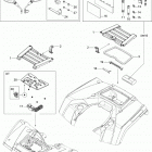 Outlander 800 XT 4 X 4 Передний и задний ящики для хранения