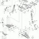 Outlander Max 500 STD 4 X 4 Передняя подвеска STD