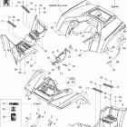 Outlander Max 800 XT 4 X 4 09- body and accessories 1, xt