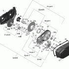Outlander Max 800 XT 4 X 4 05- transmission outlander 800efi