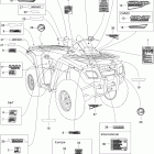 Outlander 800 XT 4 X 4 Наклейки