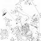 Outlander 500 XT 4 X 4 Двигатель и крепление