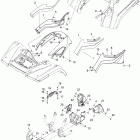 Outlander 500 XT 4 X 4 09- body and accessories 4, xt