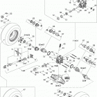 Outlander 400 XT 4 X 4 Привод задний XT