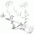 Rally 175 Рама и задний багажник