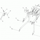DS 250, CE Рама задняя часть
