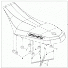 DS 250, CE Сидение