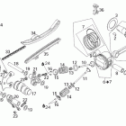Rally 175 Коленвал и поршни