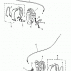 Mini DS 90 4-strokes Передний тормоз
