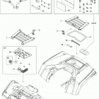 Outlander 400 XT 4 X 4 Передний и задний ящики для хранения