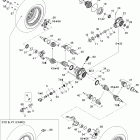Outlander Max 650 XT 4 X 4 07- drive system, front xt