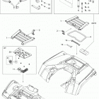 Outlander Max 400 XT 4 X 4 Передний и задний ящики для хранения