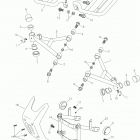 Mini DS 90 4-strokes Frame and luggage racks