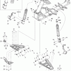 Outlander Max 500 STD 4 X 4 Передняя подвеска