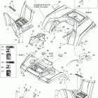 Outlander 400 XT 4 X 4 Кузовные детали 1