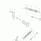 Mini DS 90 4-strokes Camshaft, valve