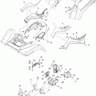 Outlander 650 STD 4 X 4 09- body and accessories 3, std