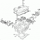 DS 650 X Головка цилиндра