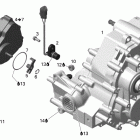Outlander Max 800 XT 4 X 4 Коробка передач в сборе и 4x4 actuator