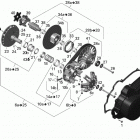 Outlander 400 XT 4 X 4 Трансмиссия