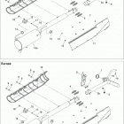 Outlander Max 400 XT 4 X 4 Глушитель