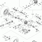 Outlander 500 XT 4 X 4 Привод задний XT