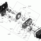 Outlander 500 XT 4 X 4 Трансмиссия