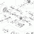Outlander 800 XT 4 X 4 08- drive system, rear xt
