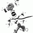 Outlander Max 800 XT 4 X 4 01- intake manifold and throttle body outlander 80...