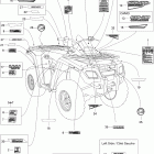 Outlander 500 XT 4 X 4 Наклейки