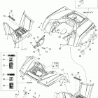 Outlander 500 XT 4 X 4 Кузовные детали 2