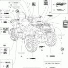Outlander Max 500 STD 4 X 4 Наклейки