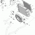 Renegade 800 EFI Система охлаждения