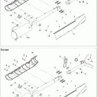 Outlander Max 400 XT 4 X 4 Глушитель