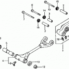 ATC250R Rear shock arm 83