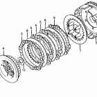 ATC185S Сцепление