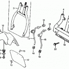 ATC185S Front fork @ front fender