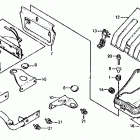 ATC185 185 / 200  taillight @ tool box 80-83
