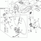 TW200X/TW200XC Топливный бак