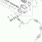 XT250X/XT250XC Главный тормозной цилиндр,передний