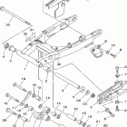 XT250X/XT250XC Бугель (задний рычаг)