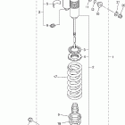 WR450FW Задняя подвеска