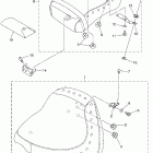 V STAR SILVERADO-XVS11ATXC/XVS11ATX Сидение