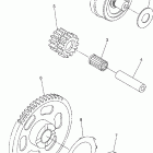 WR450FW Муфта стартера