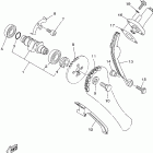 TTR125LX Цепь механизма газораспределения