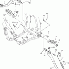 WR450FW Подножки