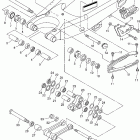 WR250FW Бугель (задний рычаг)