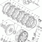 XT250X/XT250XC Сцепление