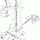 XT250X/XT250XC Задний торм цилиндр