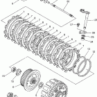 YZ250FX Сцепление